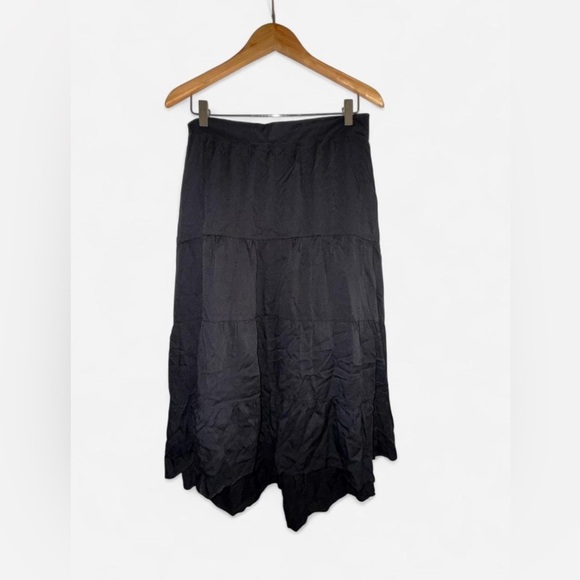Dresses & Skirts - Bohemian Black Tiered Skirt